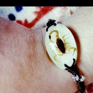 Tan Scorpion Bracelet